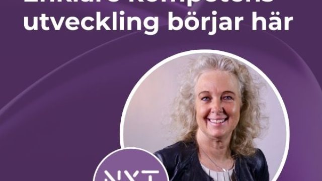 Enklare kompetensutveckling börjar här